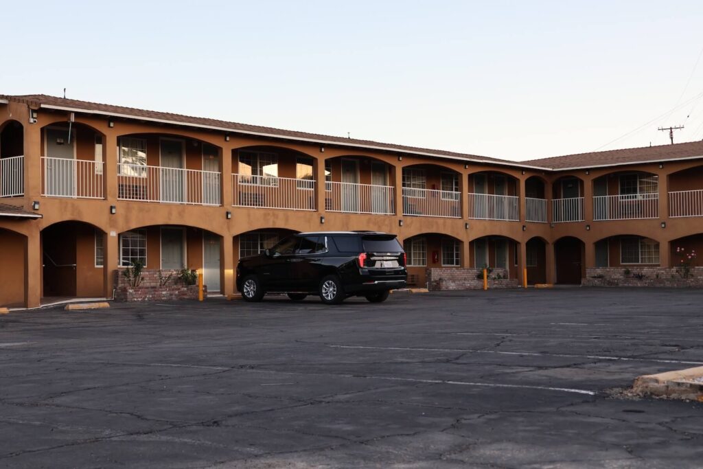 Barstowでのモーテル