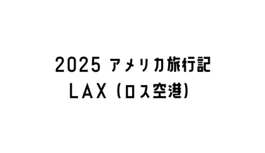 2025 ロス空港 (LAX)